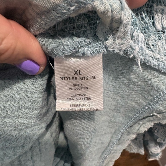 Oli & Hali Sabine Embroiderd Lace Button Front Blouse - Picture 10 of 13